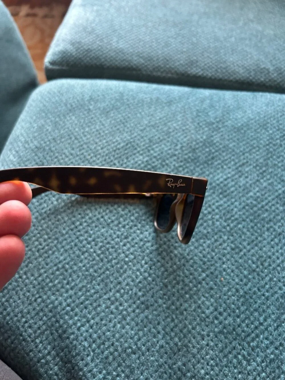 Ray-Ban 865/78 New Wayfarer havana Tortoise Blue Polarized 55 18 RB2132